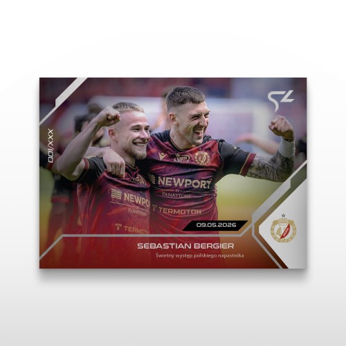 Sebastian Bergier - SportZoo PKO BP Ekstraklasa 2025/26 LIVE - Front
