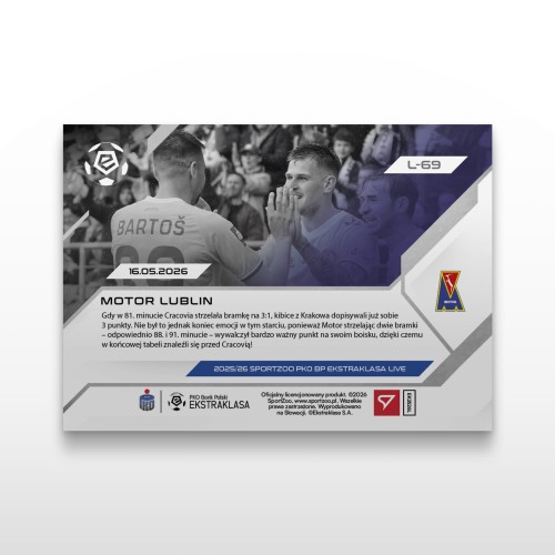 Motor Lublin - SportZoo PKO BP Ekstraklasa 2025/26 LIVE - Back