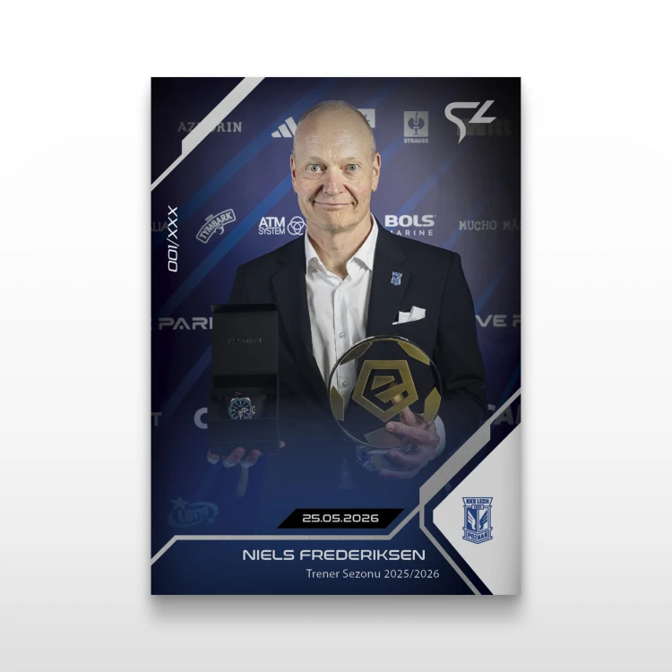 Niels Frederiksen - SportZoo PKO BP Ekstraklasa 2025/26 LIVE - Front