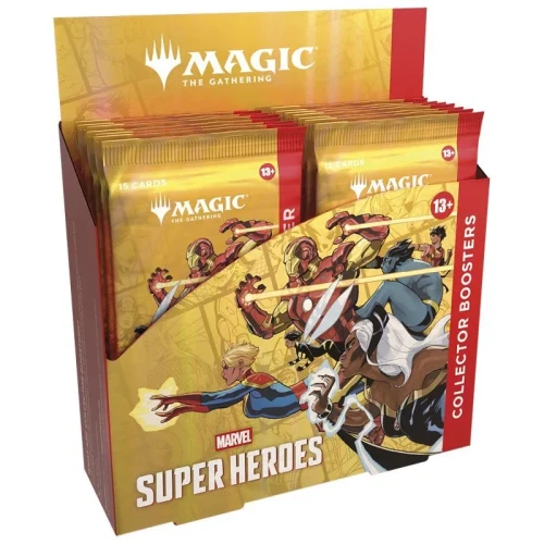 Magic the Gathering: Marvel Super Heroes - Collector Booster Display