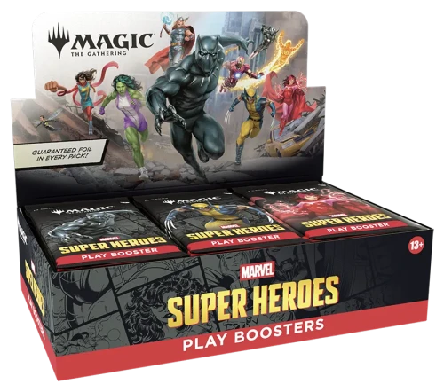 Magic the Gathering: Marvel Super Heroes - Play Booster Display