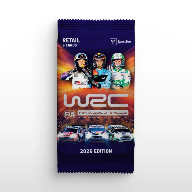Retail box - karty rally SportZoo FIA WRC 2026 edition - Pack