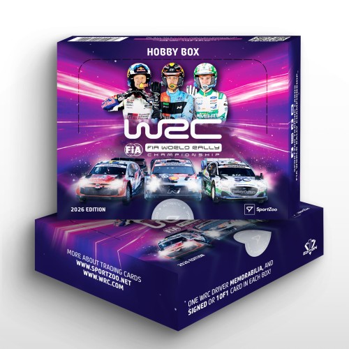 Hobby box - karty rally SportZoo FIA WRC 2026 edition - Closed