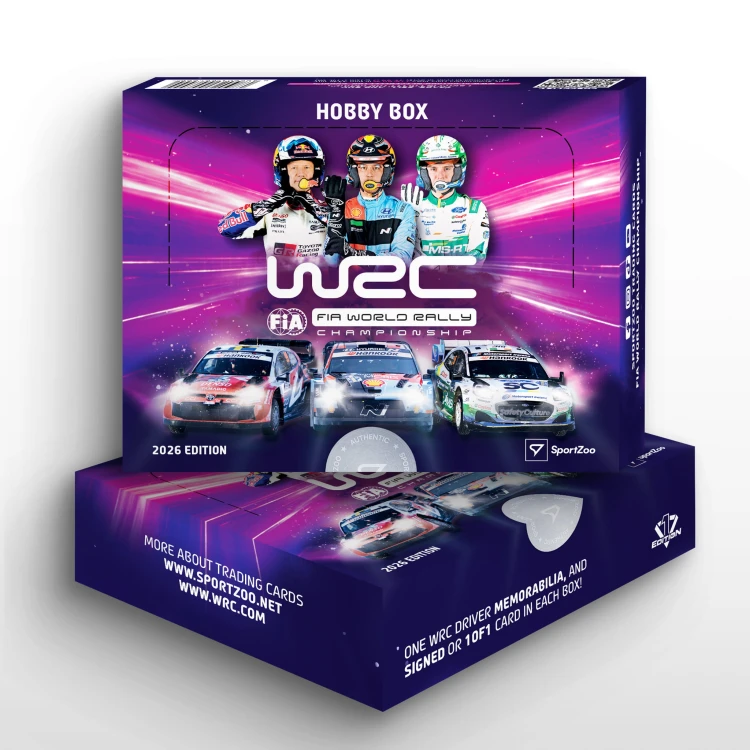 Hobby box - karty rally SportZoo FIA WRC 2026 edition - Closed