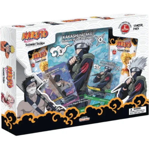 Naruto Mythos TCG Shinobi Shiren 1st edition Starter Pack Kakashi Hatake Zabuza