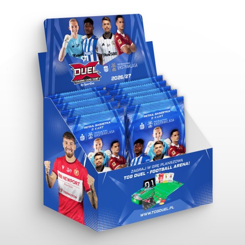 Retail box - karty piłkarskie SportZoo PKO BP Ekstraklasa 2026/27 Duel