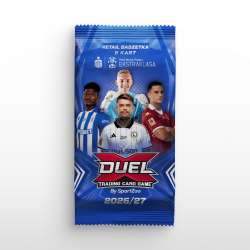 Retail box - karty piłkarskie SportZoo PKO BP Ekstraklasa 2026/27 Duel - Booster