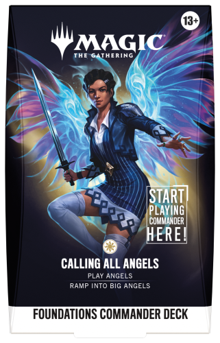 Magic the Gathering Foundations Commander Decks – Calling All Angels