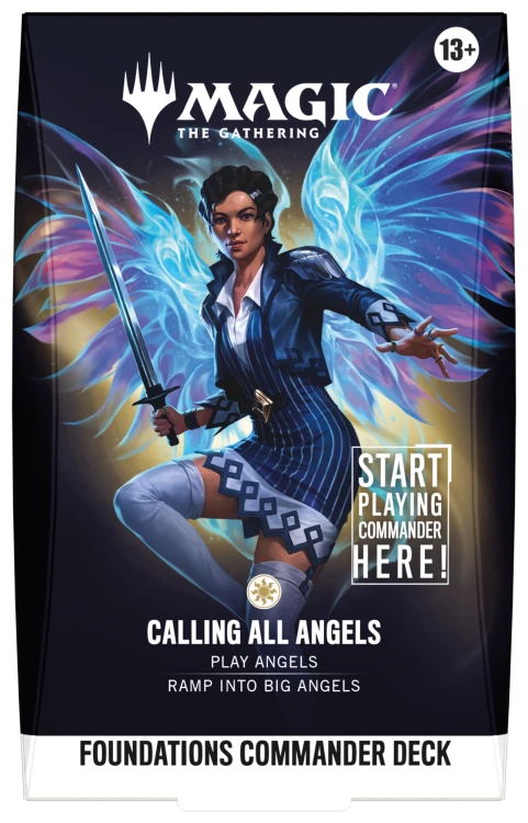 Magic the Gathering Foundations Commander Decks – Calling All Angels