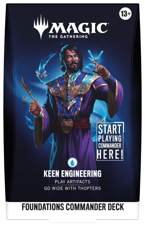 Magic the Gathering Foundations Commander Decks – Keen Engineering