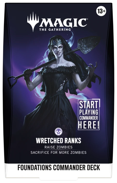 Magic the Gathering Foundations Commander Decks – Wretched Ranks