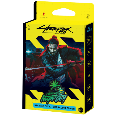 Cyberpunk TCG: Welcome To Night City - Starter Deck - Embracing Power