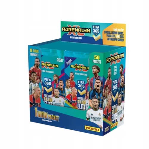 Panini FIFA 365 Adrenalyn XL 2027 - Booster Box ( 50 saszetek)