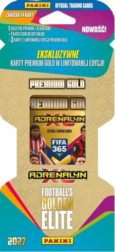 Panini Fifa 365 Adrenalyn XL 2027 Blister Gold