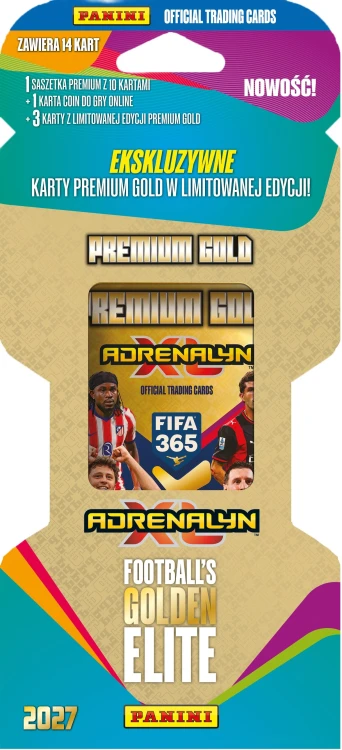 Panini Fifa 365 Adrenalyn XL 2027 Blister Gold