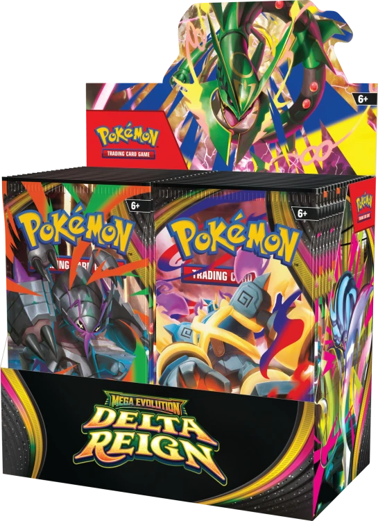 Pokémon TCG: Mega Evolution - Delta Reign - Booster Display - v3