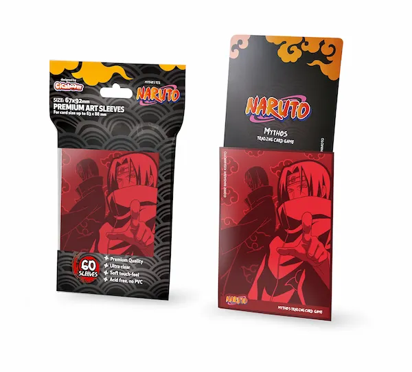 Naruto Mythos TCG Sleeves - Red Itachi