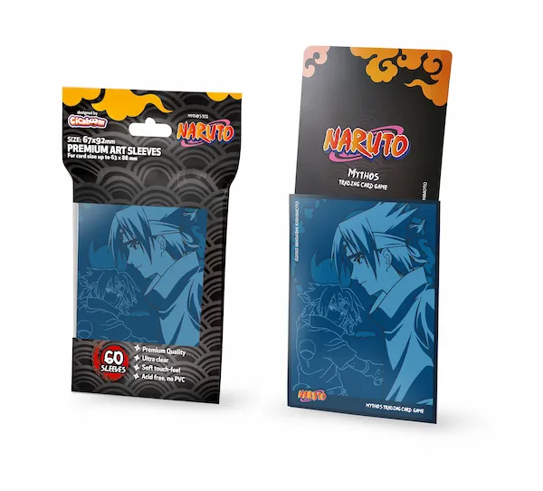 Naruto Mythos TCG Sleeves - Blue Sasuke