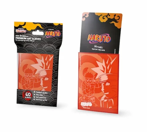 Naruto Mythos TCG Sleeves - Orange Naruto
