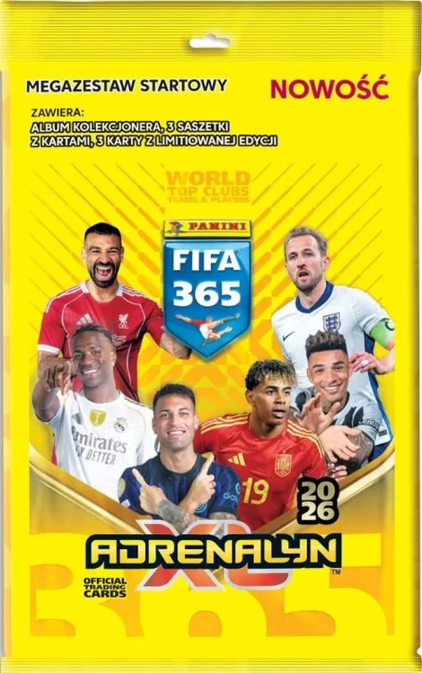 Boostermania Panini Fifa 365 Adrenalyn XL 2026 - Zestaw Startowy
