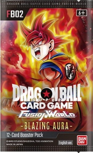 Boostermania Dragon Ball Super Fusion World FB02 Blazing Aura Booster
