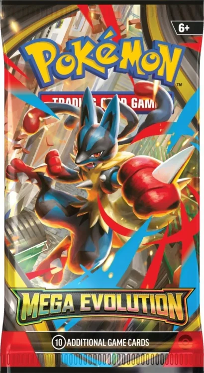 Boostermania Pokemon TCG Mega Evolution - Booster - Version 1