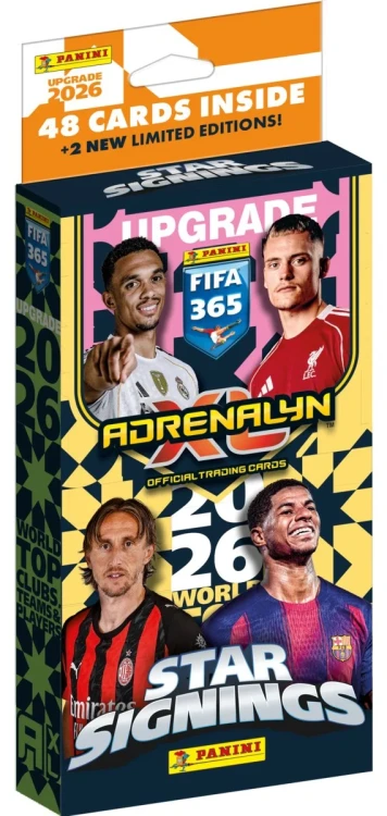 Boostermania Panini Fifa 365 Adrenalyn XL 2026 - Upgrade Star Signings