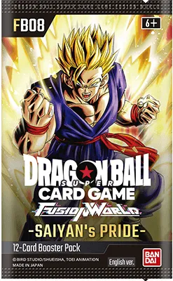 Boostermania Dragon Ball Super Fusion World FB08 Saiyan's Pride Booster