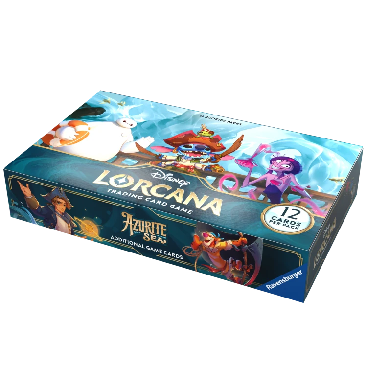 Boostermania Disney Lorcana Azurite Sea Booster Box - 24 boostery - closed