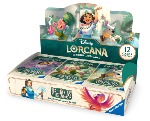 Boostermania Disney Lorcana Archazia's Island Booster Box - 24 boostery - open