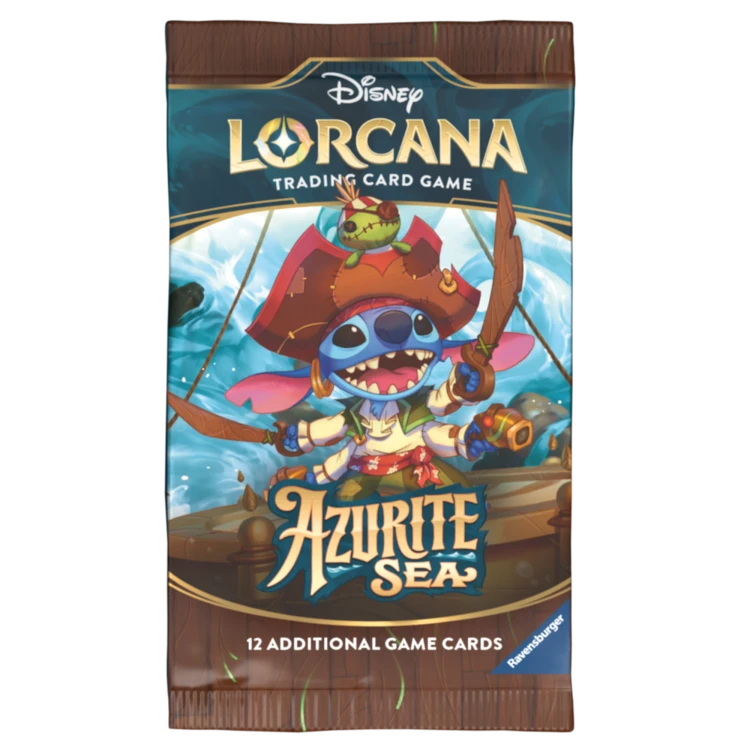Boostermania Disney Lorcana Azurite Sea Booster Box - 24 boostery - Single - Version 2