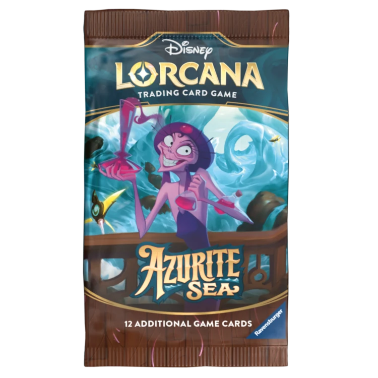 Boostermania Disney Lorcana Azurite Sea Booster Box - 24 boostery - Single - Version 3