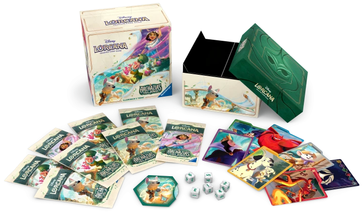 Boostermania Disney Lorcana Archazia's Island Trove Pack - Inside