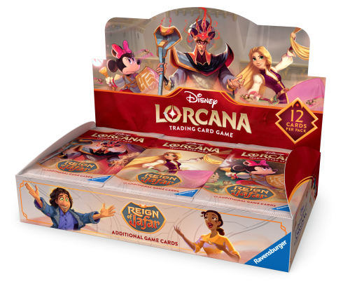 Boostermania Disney Lorcana Reign of Jafar Booster Box - 24 boostery - open