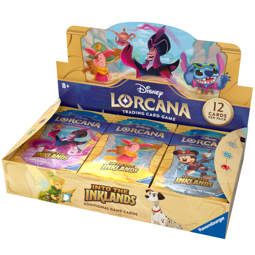 Disney Lorcana Into the Inklands - Booster Box - 24 boostery - open