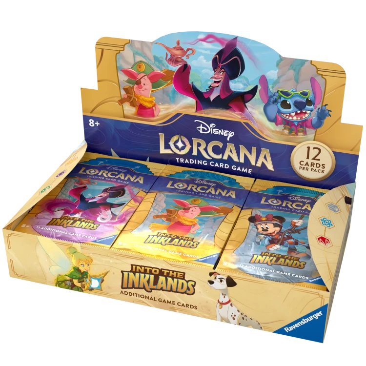 Disney Lorcana Into the Inklands - Booster Box - 24 boostery - open