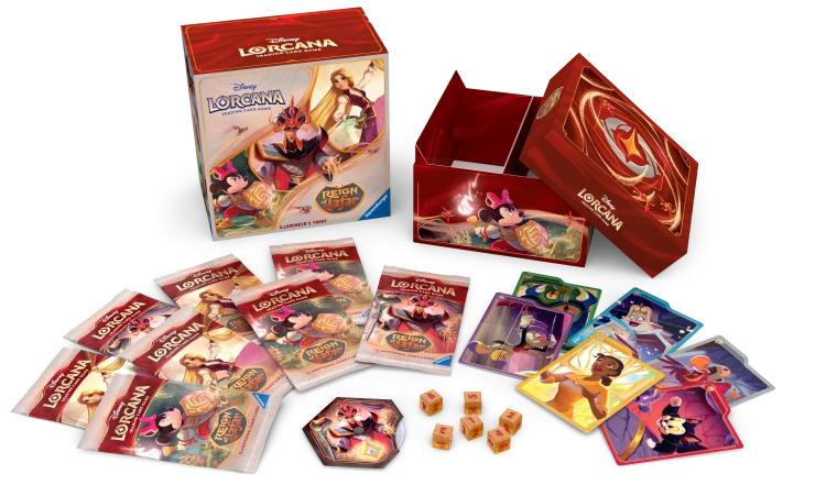 Boostermania Disney Lorcana Reign of Jafar Tove Pack - Inside