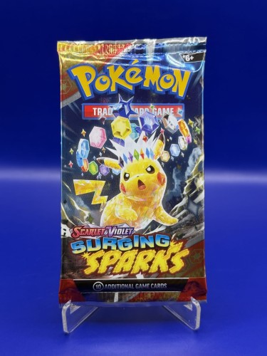 Boostermania Pokemon TCG Scarlet &amp;amp; Violet Surging Sparks - Booster - Version 1 Real