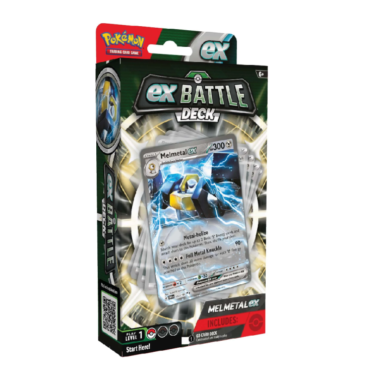 Karty Pokemon TCG EX Battle Deck Melmetal EX - front