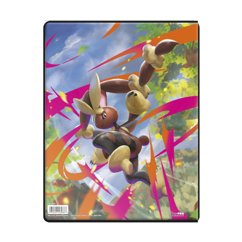 Album na karty Pokemon Mega Evolution Phantasmal Flames Ultra Pro 9 kieszeniowy - tył