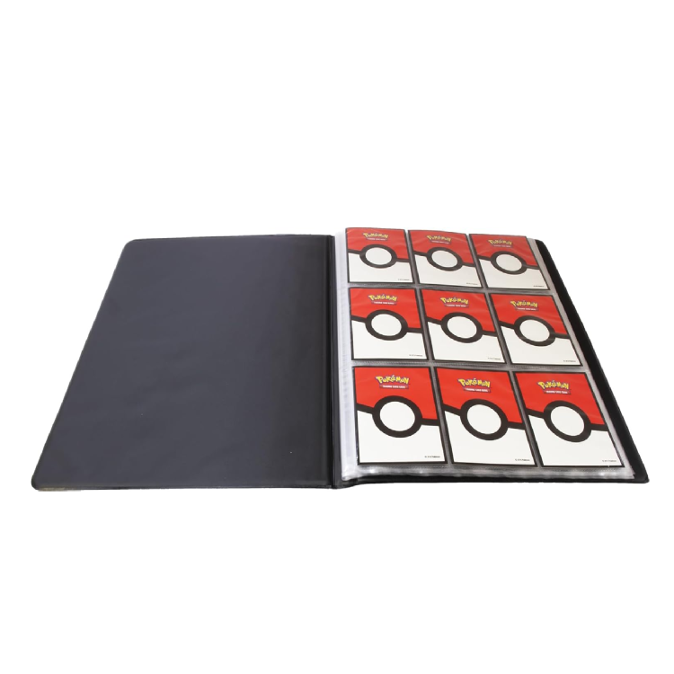 Album na karty Pokemon Mega Evolution Phantasmal Flames Ultra Pro 9 kieszeniowy - wnętrze
