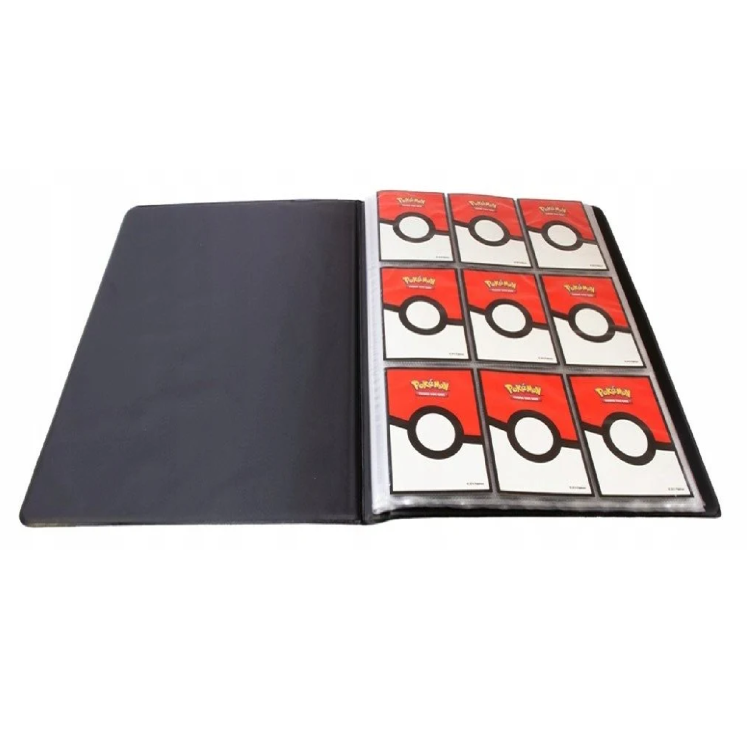 Album na karty Pokémon Pikachu 9-kieszeniowy - wewnątrz.png
