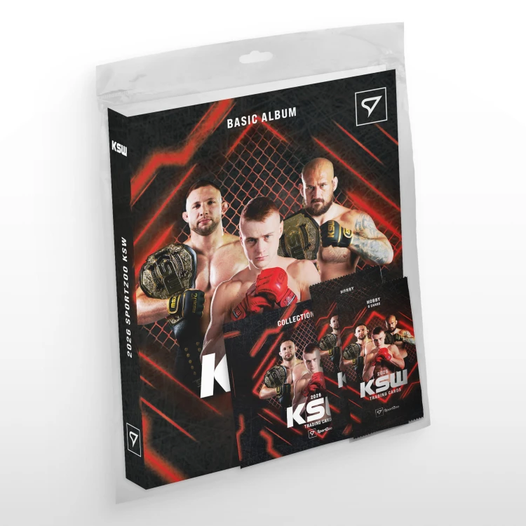 Pakiet startowy - karty MMA SportZoo KSW 2026 - Side