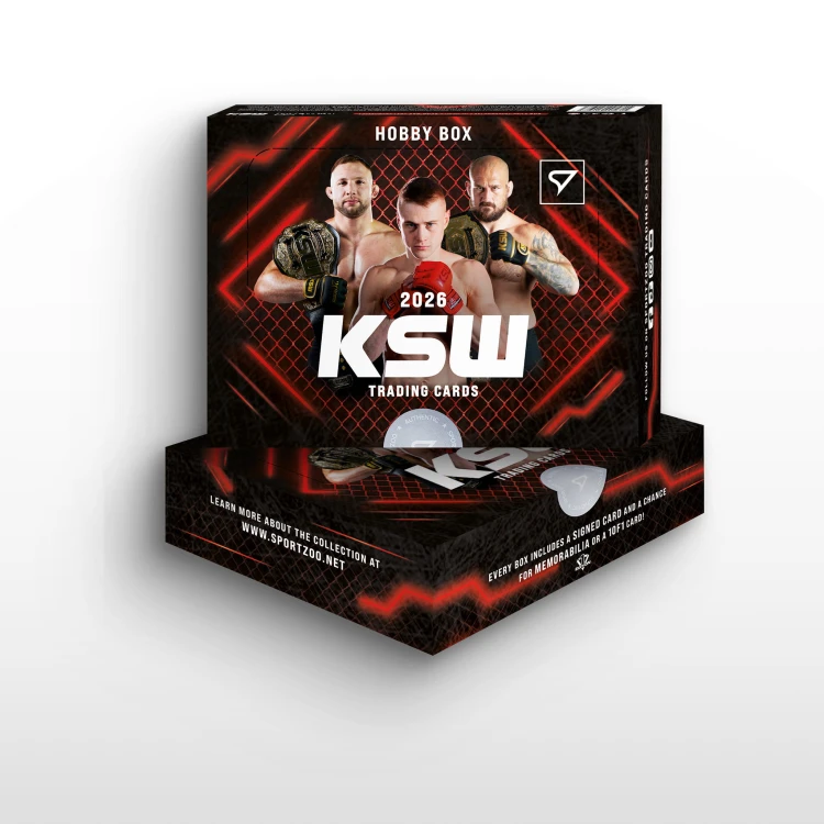 Hobby box - karty MMA SportZoo KSW 2026  - Display