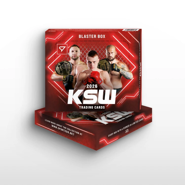 Blaster box - karty MMA SportZoo KSW 2026 - Front