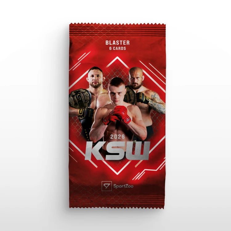 Blaster saszetka - karty MMA SportZoo KSW 2026 - Front
