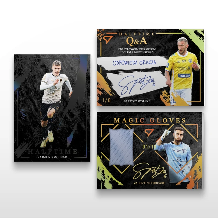 Hobby Box PKO BP Ekstraklasa 2025-26 Halftime - karty ekskluzywne