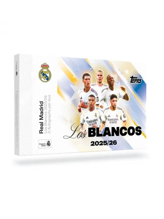 Hobby Box Los Blancos 2026 Real Madrid - Side
