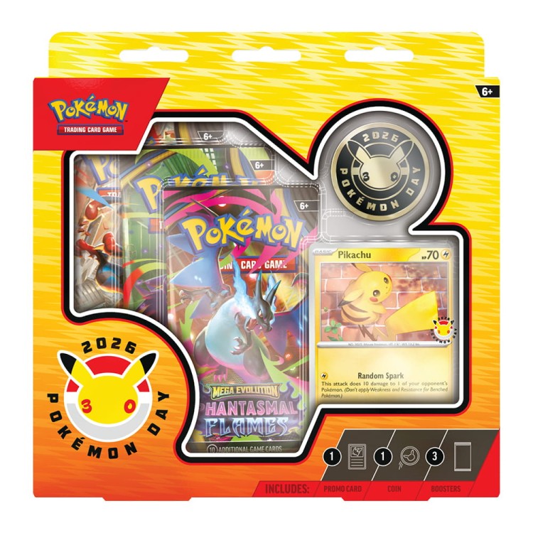 Zestaw kart Pokemon 2026 Pokemon Day Collection - przód