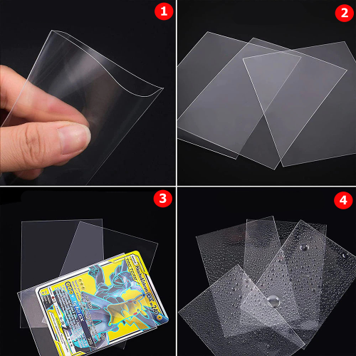 Koszulki na karty Protektory Ultra clear 100 sztuk Safe Cards Storage - zastosowanie